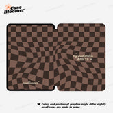 My Weekend is Booked Chocolate Checkerboard Kindle Case, Kobo Case, Free Personalization